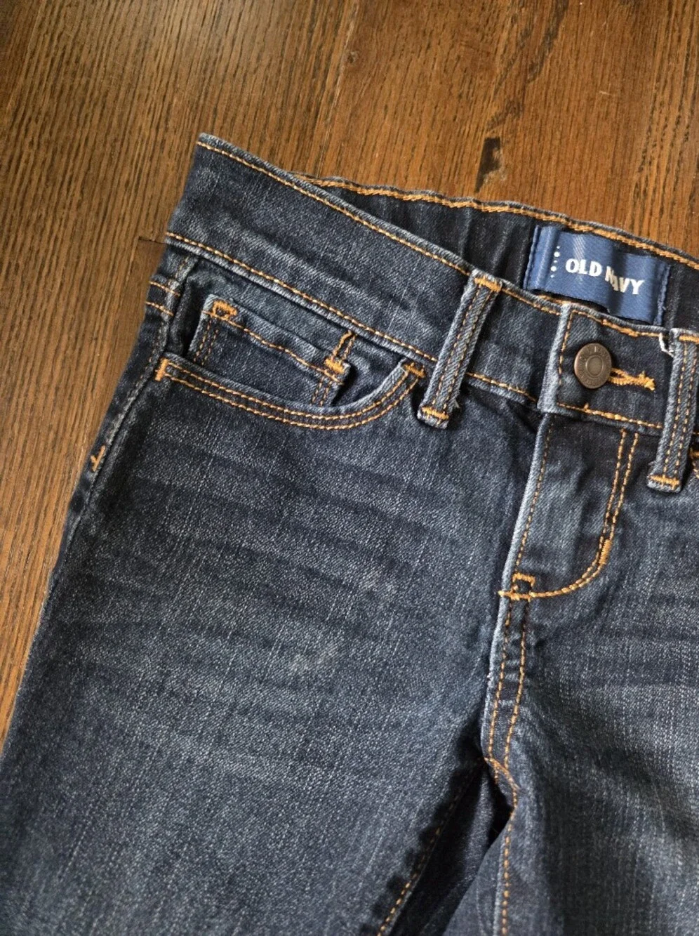 Old Navy Girls 5R Dark Blue Skinny Jeans